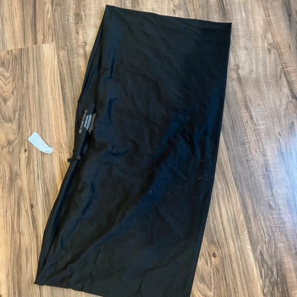 Beyond yoga‎ Fabfitfun black scarf